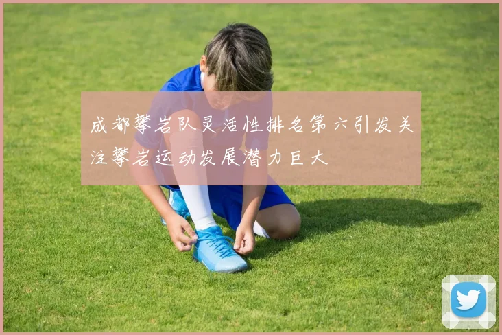 成都攀岩队灵活性排名第六引发关注攀岩运动发展潜力巨大